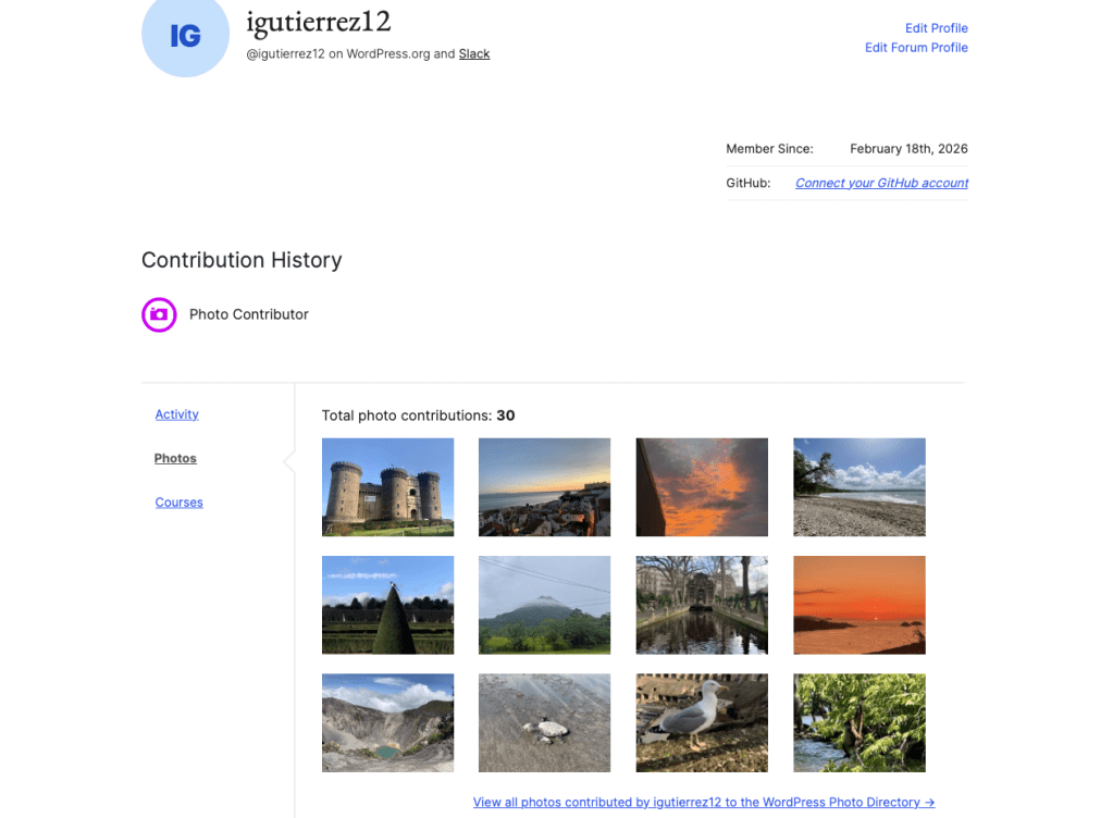 30 fotos aprobadas: resultado final de mi&nbsp;contribución